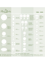 Carica l'immagine nel visualizzatore di Gallery, Bianco - linea Gong - servizi completi - Porcellana - Royal Porcelain