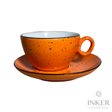 Load image into Gallery viewer, Cappuccino Cups 17cl - Luna - Iris Dots (set of 6 pieces)