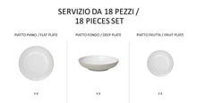 Carica l'immagine nel visualizzatore di Gallery, Cosmo - linea Gong - servizi completi - Porcellana - Royal Porcelain