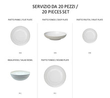 Carica l'immagine nel visualizzatore di Gallery, Cosmo - linea Gong - servizi completi - Porcellana - Royal Porcelain