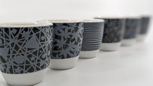 Load image into Gallery viewer, Cappuccino Cups 17cl - Luna - Rustic Dots (set of 6 pieces)
