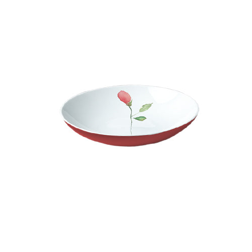 Soft Rose - linea Coupe - piatto fondo cm.21 (set da 6 pezzi) - Porcellana - Royal Porcelain