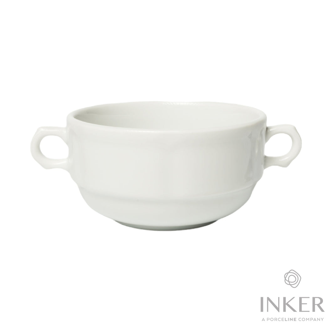 INKER - Consommé per brodo - linea Sissy - Porcellana (set da 6 pezzi) - 