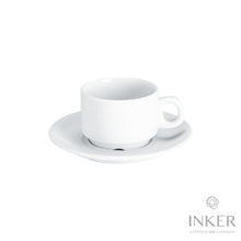 Load image into Gallery viewer, INKER - Tazze da Cappuccino 20cl - linea Arena - Porcellana (set da 6 pezzi)
