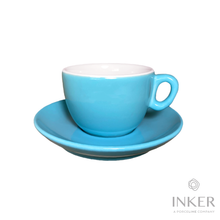 Load image into Gallery viewer, INKER - Espresso / Cappuccino / Tea cups - Porcelain - glossy in 11 colors (set of 6 pieces)
