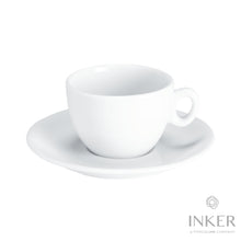 Carica l&#39;immagine nel visualizzatore di Gallery, INKER - Tazze da Cappuccino 17cl - linea Luna - Porcellana (set da 6 pezzi)
