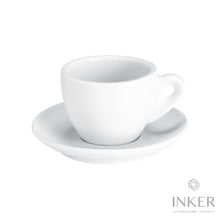 Carica l&#39;immagine nel visualizzatore di Gallery, INKER - Tazze da Cappuccino 18cl - linea Tina - Porcellana (set da 6 pezzi)
