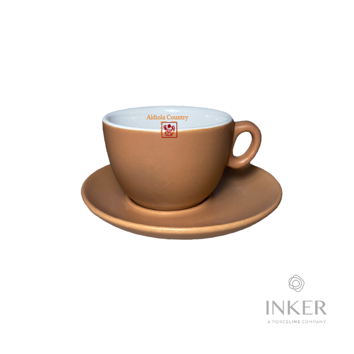 Personalized Espresso Coffee Cup (set of 150 cups + saucers)