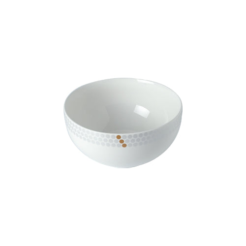  Mirage Mirror - linea Athena - insalatiera cm.24 - Porcellana - Royal Porcelain