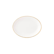 Load image into Gallery viewer,  Filo Oro - linea Athena - piatto per antipasti cm.21 - Porcellana - Royal Porcelain
