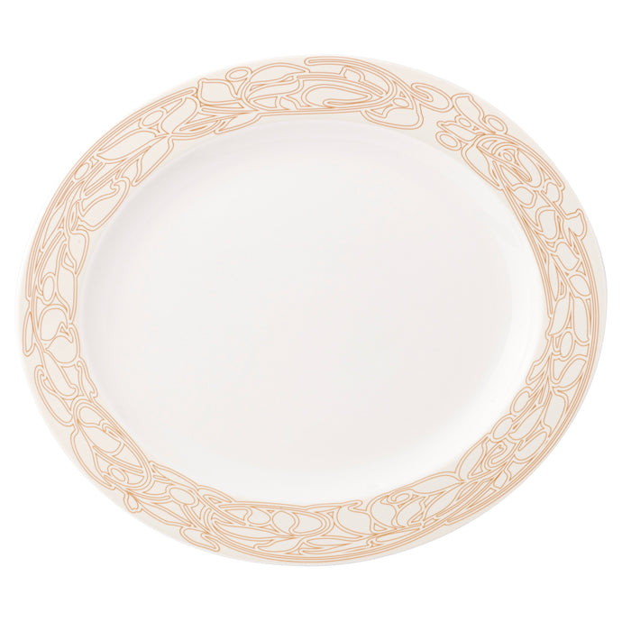  Sabella - linea Athena - piatto portata ovale cm.37,5 - Porcellana - Royal Porcelain
