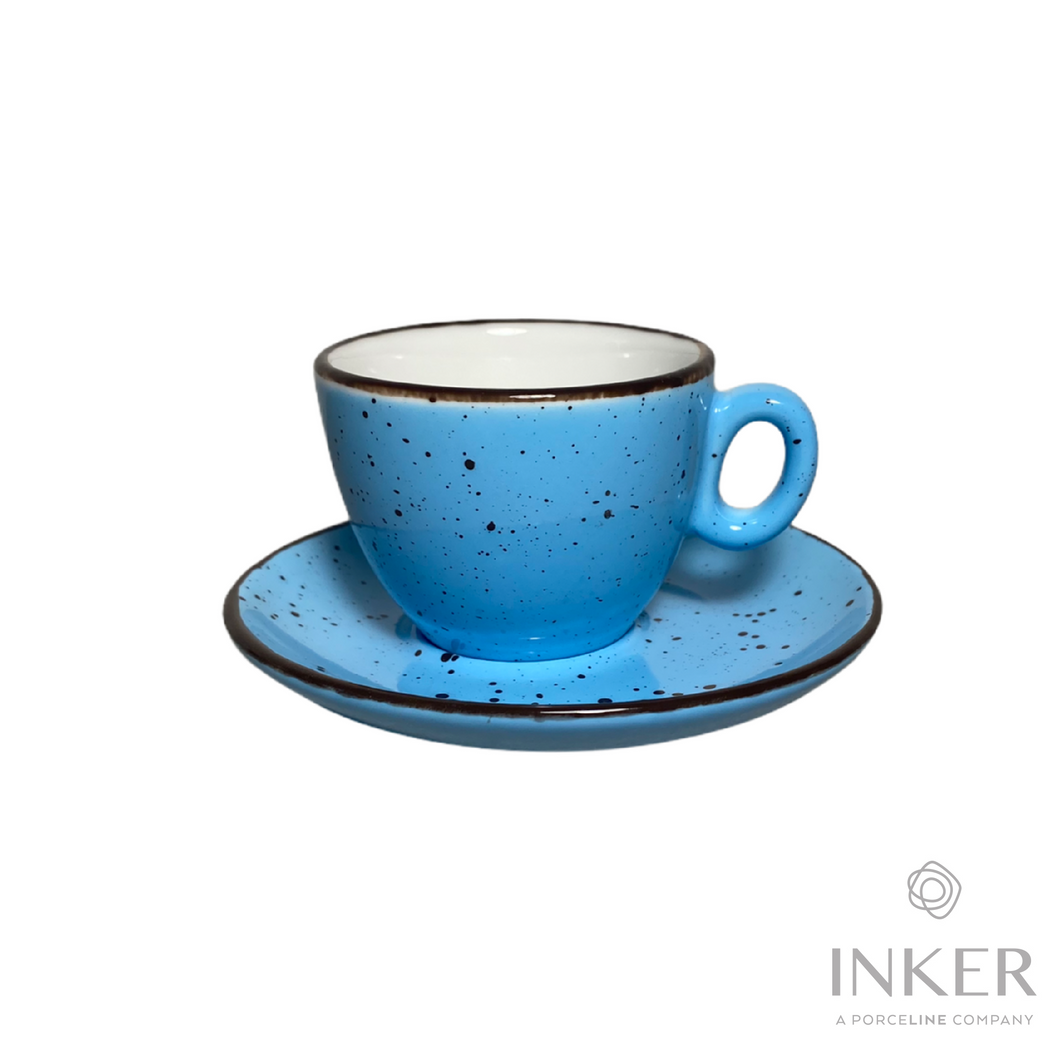 Cappuccino Cups 17cl - Luna - Iris Dots (set of 6 pieces)